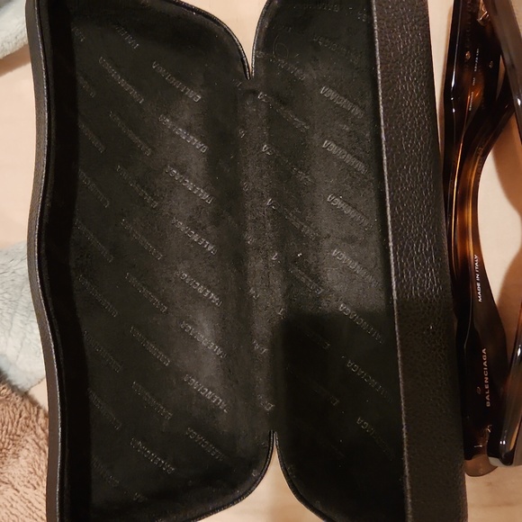 BALENCIAGA Paris D-Frame Sunglasses Havana Brown - Picture 3 of 7